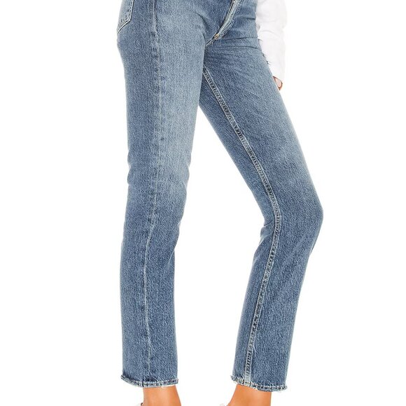 AGOLDE Riley High Rise Straight Crop - Picture 4 of 5